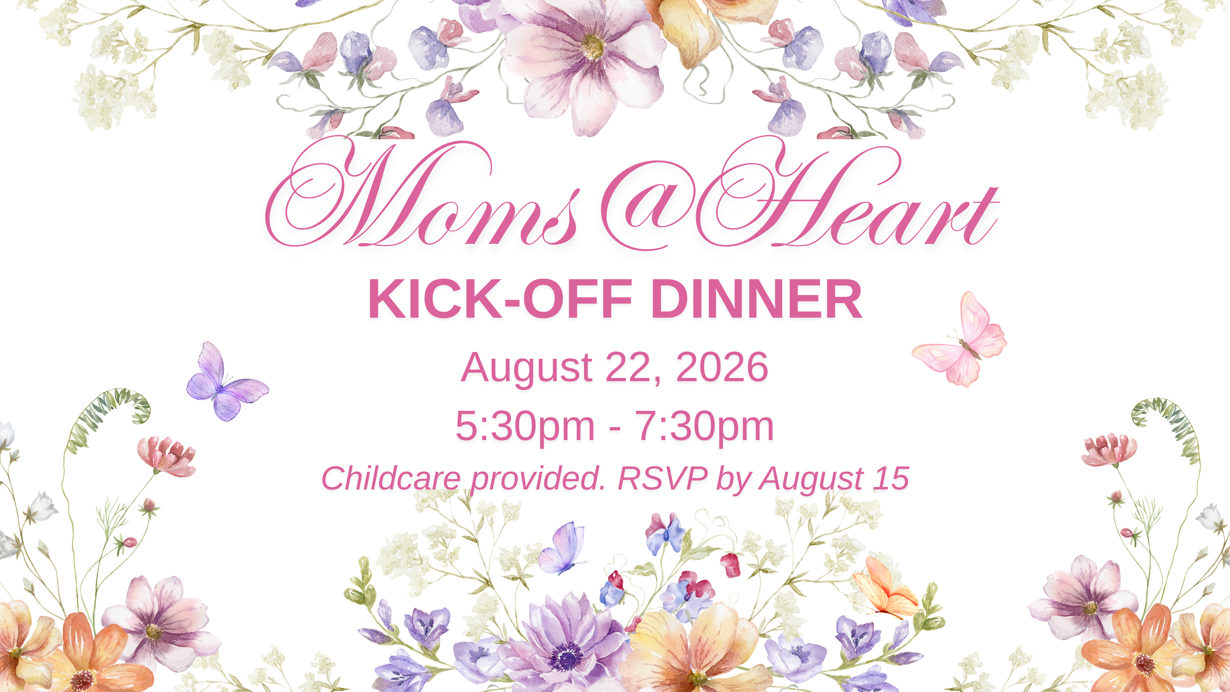 Moms At Heart Kick-Off Dinner