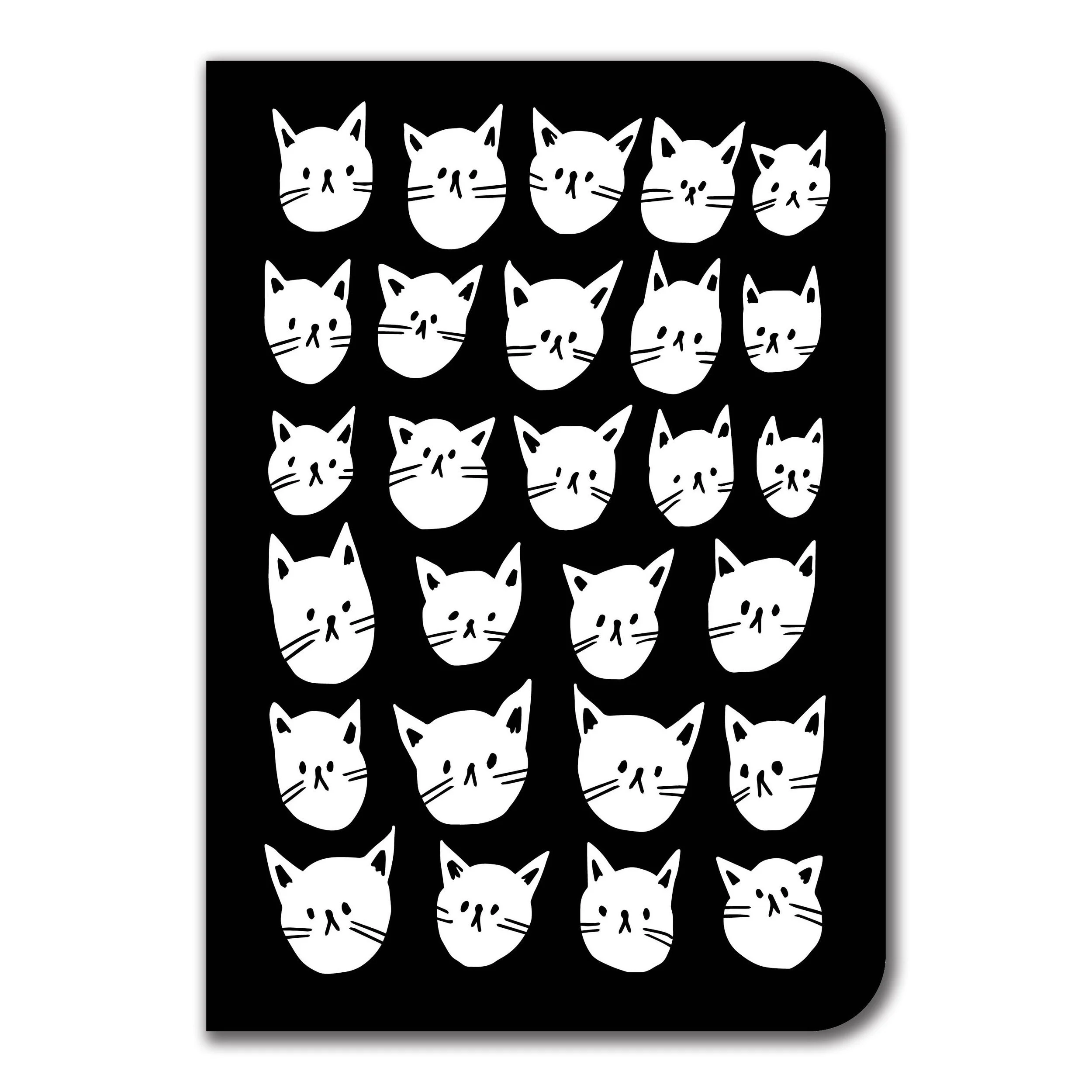 Many Cats Notebook x 4