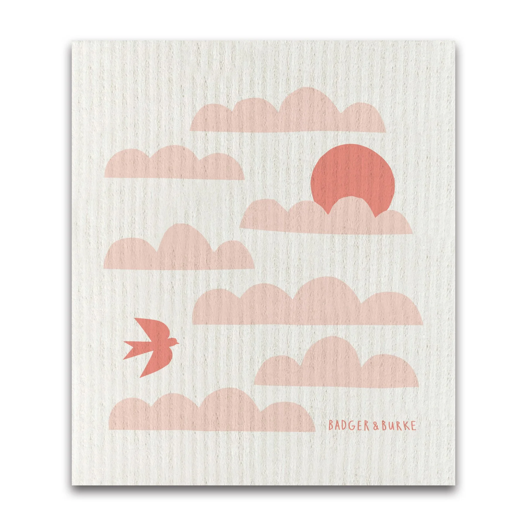 Cloudy Sky Sponge Cloth x 4