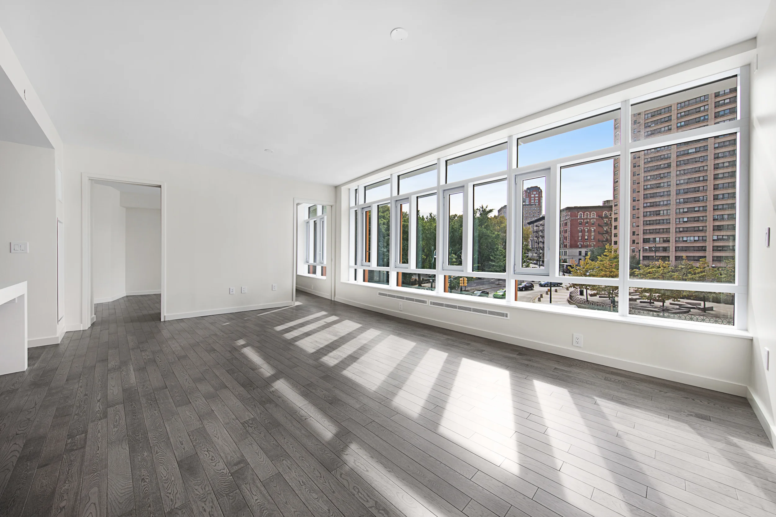 Vritual Staging Living Room Before, 285 W 110th St, New York Property