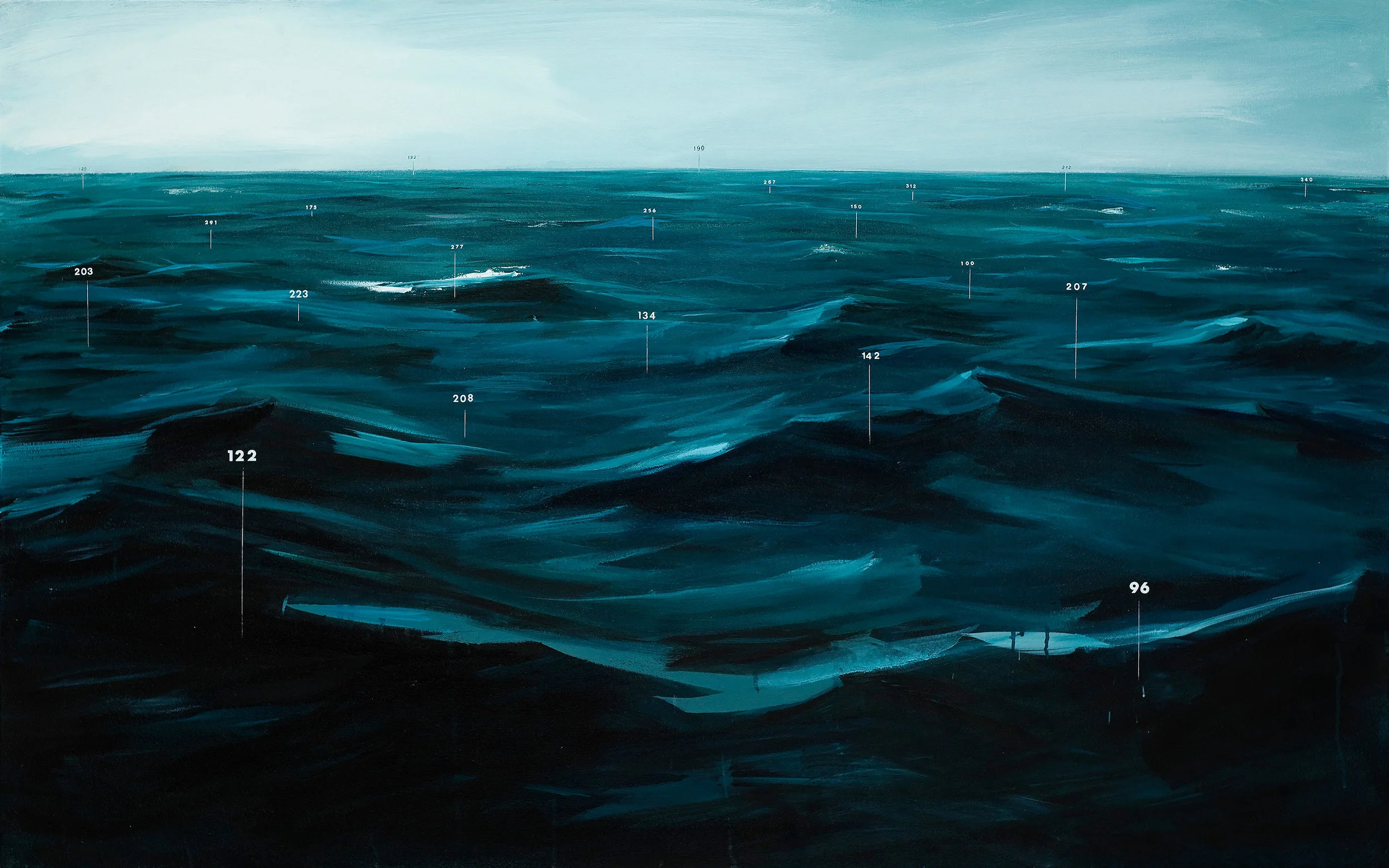 FATHOM SEASCAPE NO. 7 – OLIVER JEFFERS (2015)