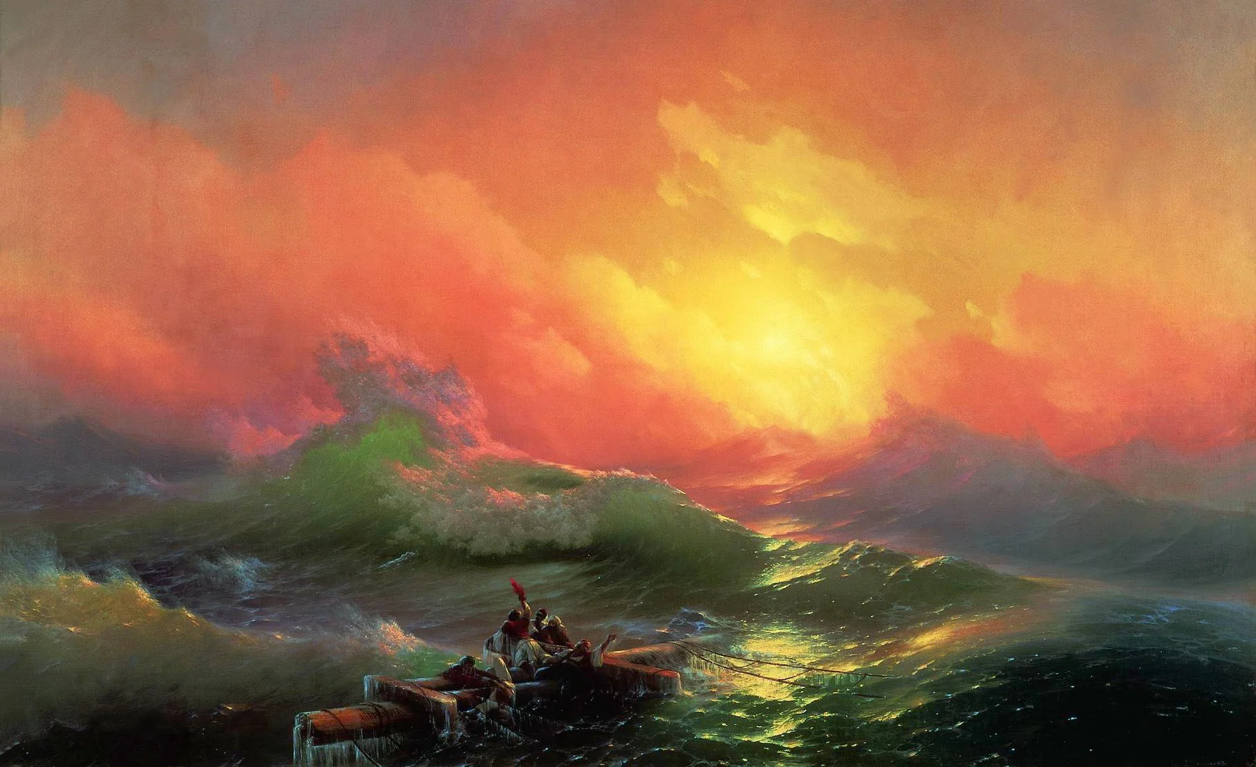 THE NINTH WAVE – IVAN AIVAZOVSKY (1850)