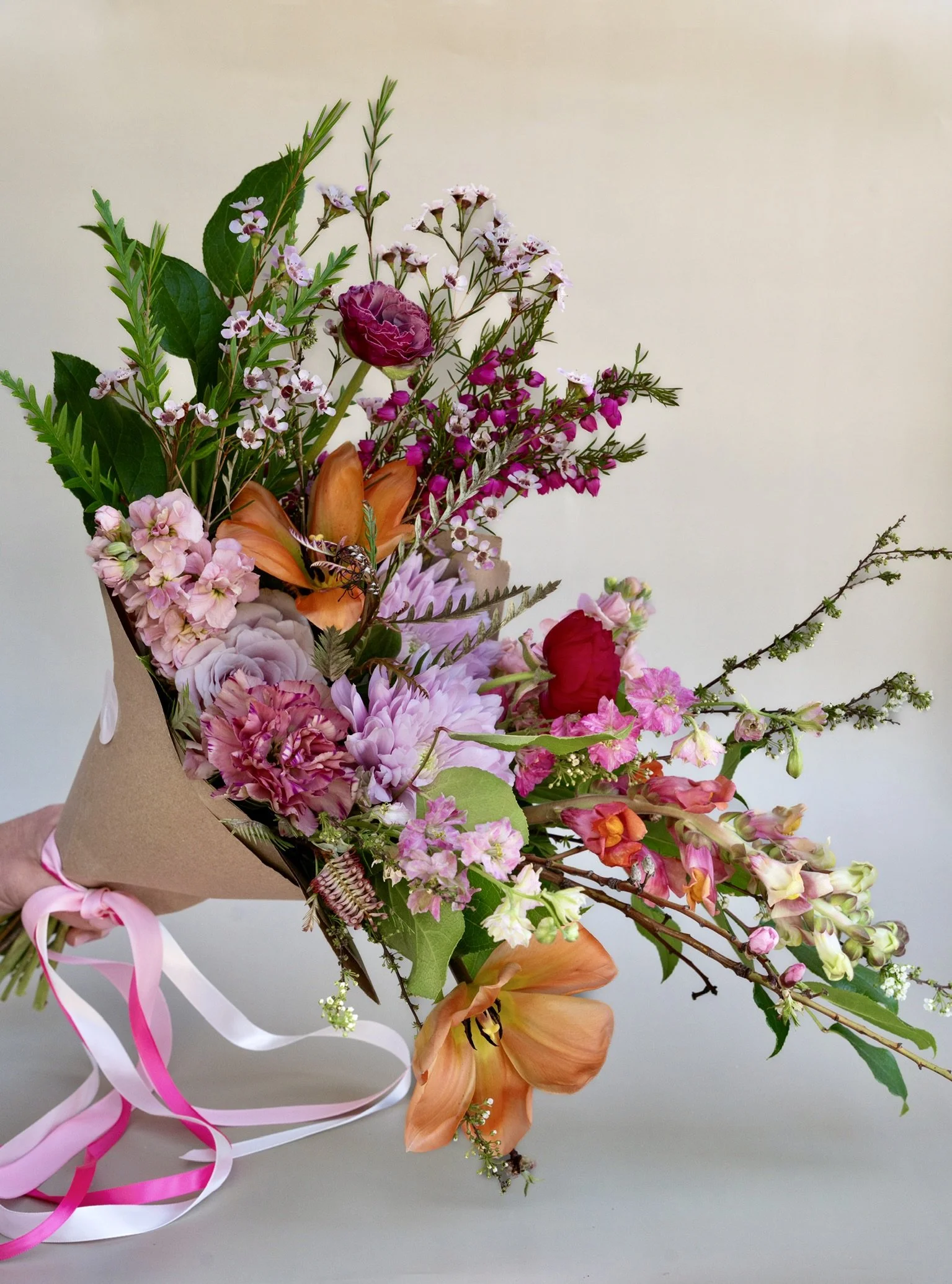 I Love You Mother's Day Hand-Tied Bouquet