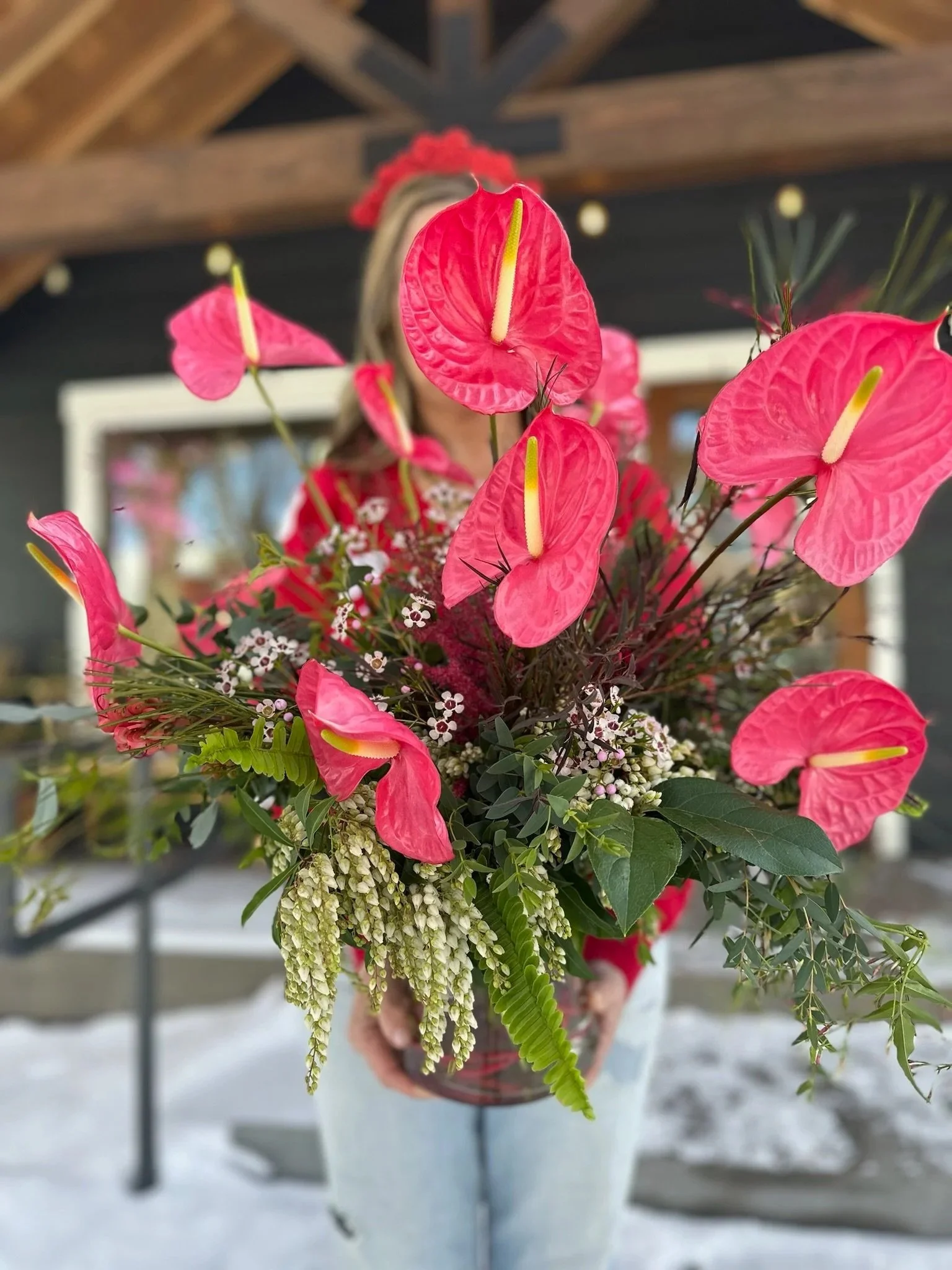Anthurium flower bouquet from Flowers by Eryn & Co. in Bend
