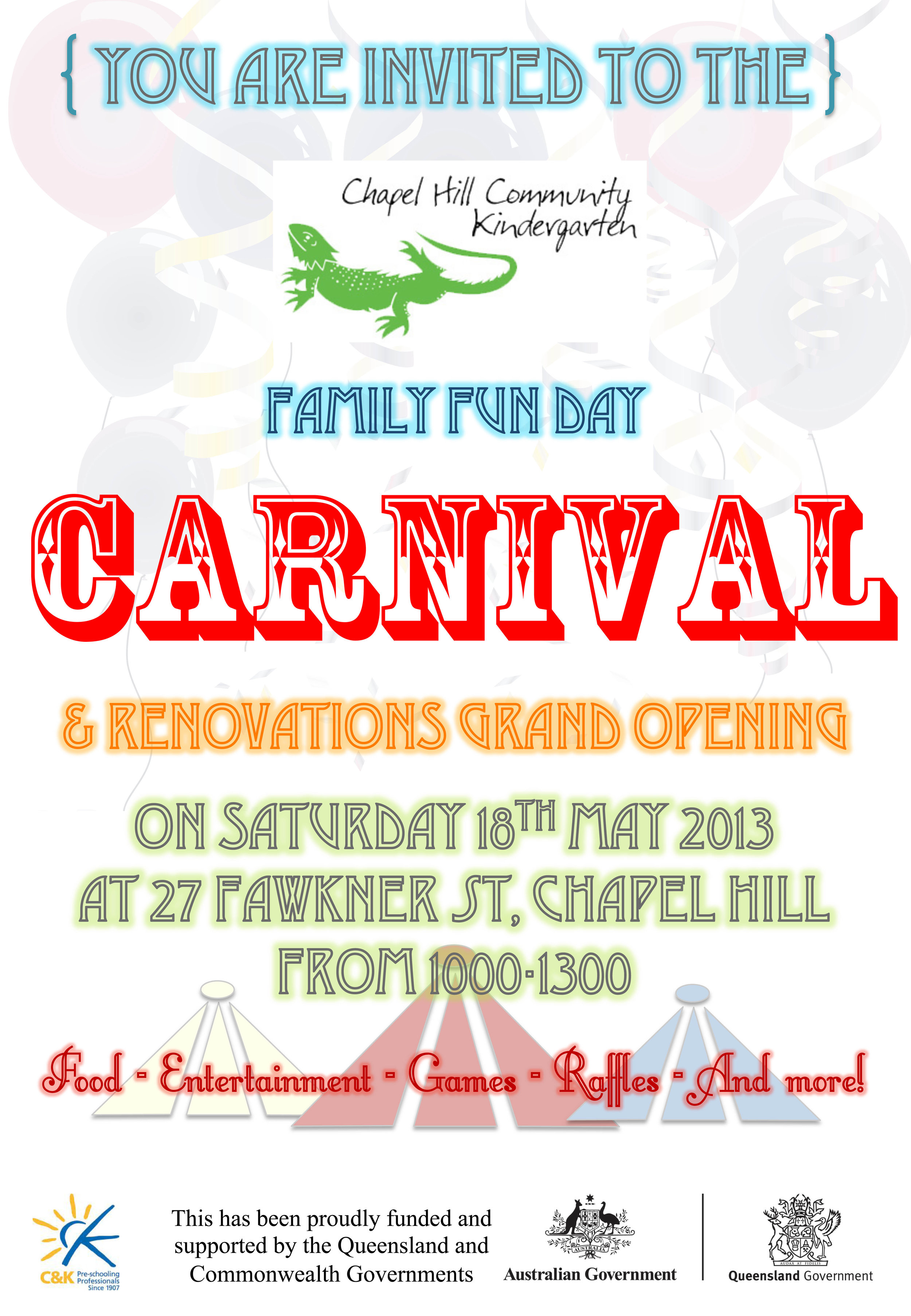 Family Fun Day & Grand Opening of Renovations