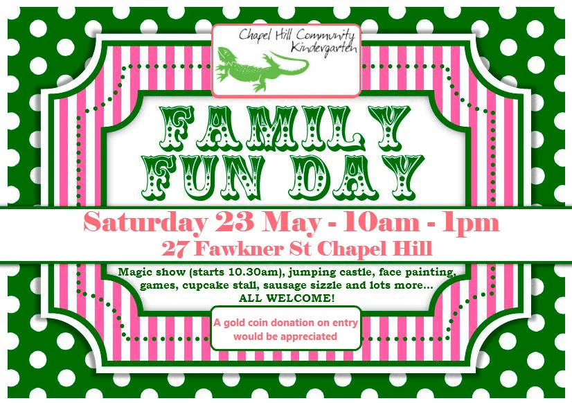 Family Fun Day - This Saturday!