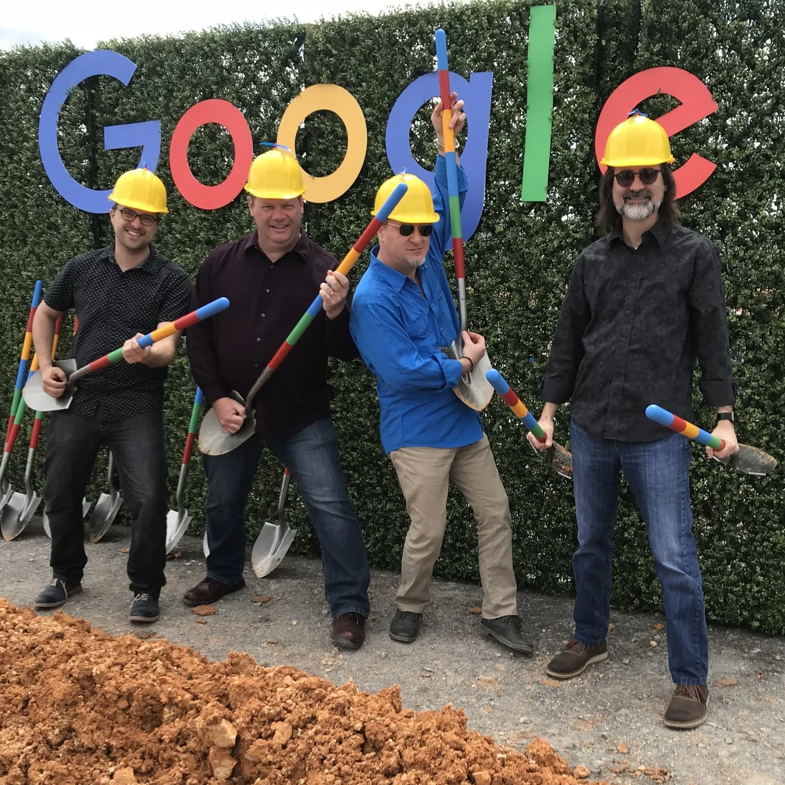 Alabama Bus Boys played Google Alabama Data Center groundbreaking event