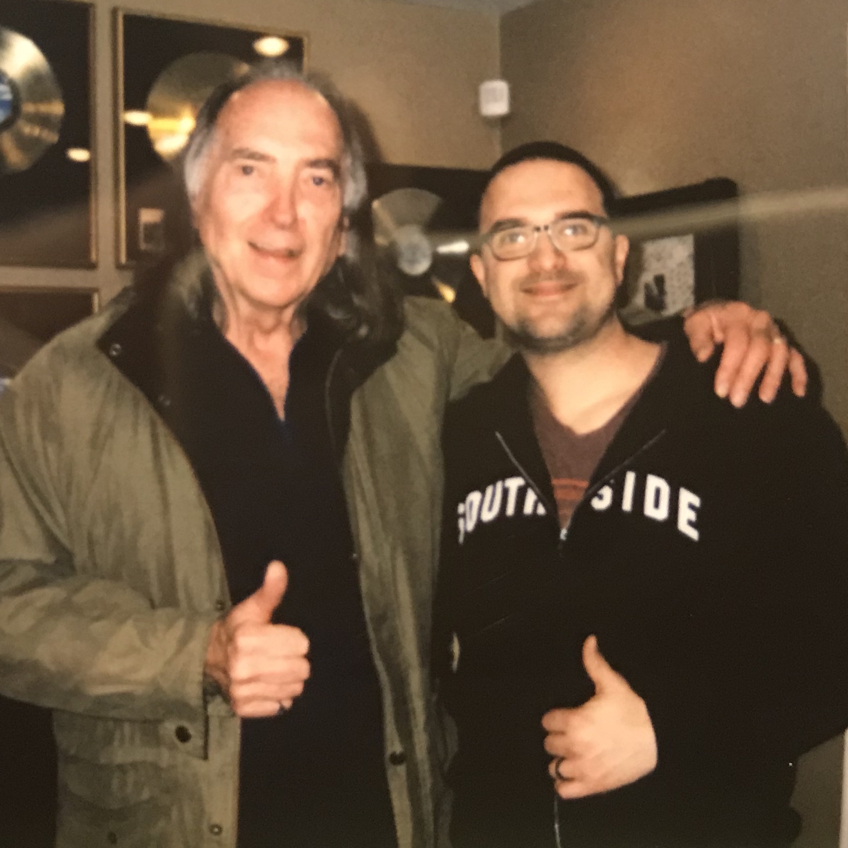 Jim Horn in the studio