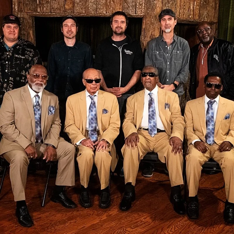 Blind Boys of Alabama in the studio
