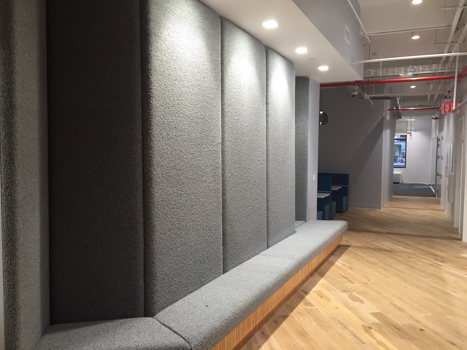  SQUARE FOOTAGE: 30,000  SCOPE OF WORK:  MASONRY WALL OPENING TO JOIN TWO EXISTING BUILDINGS AS ONE WITH STRUCTURAL STEEL, STICH TIES AND LINTHEL. MASONRY RED BRICK FINISH TO MATCH EXISTING FOR A CLEAN FINISH.  THE RENOVATION INCLUDED TEN HIGH END CO