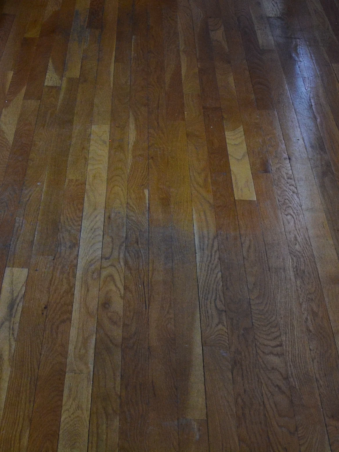The floors had seen better days.