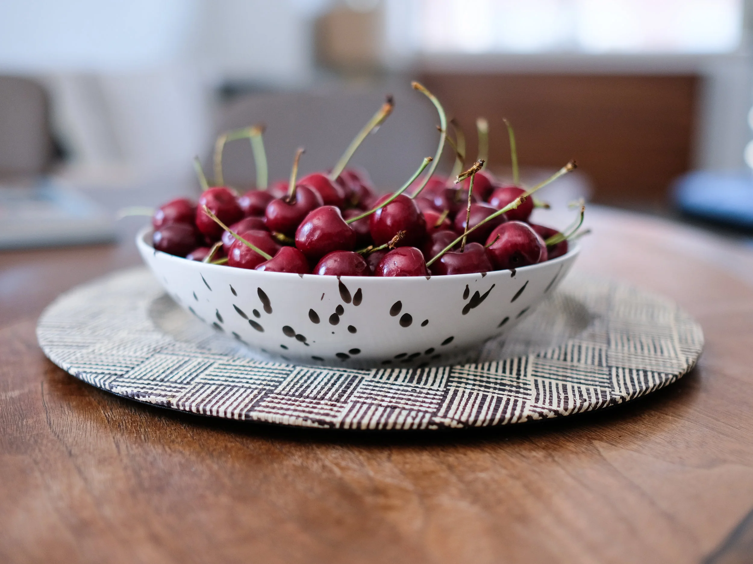 My West Elm splatter bowls