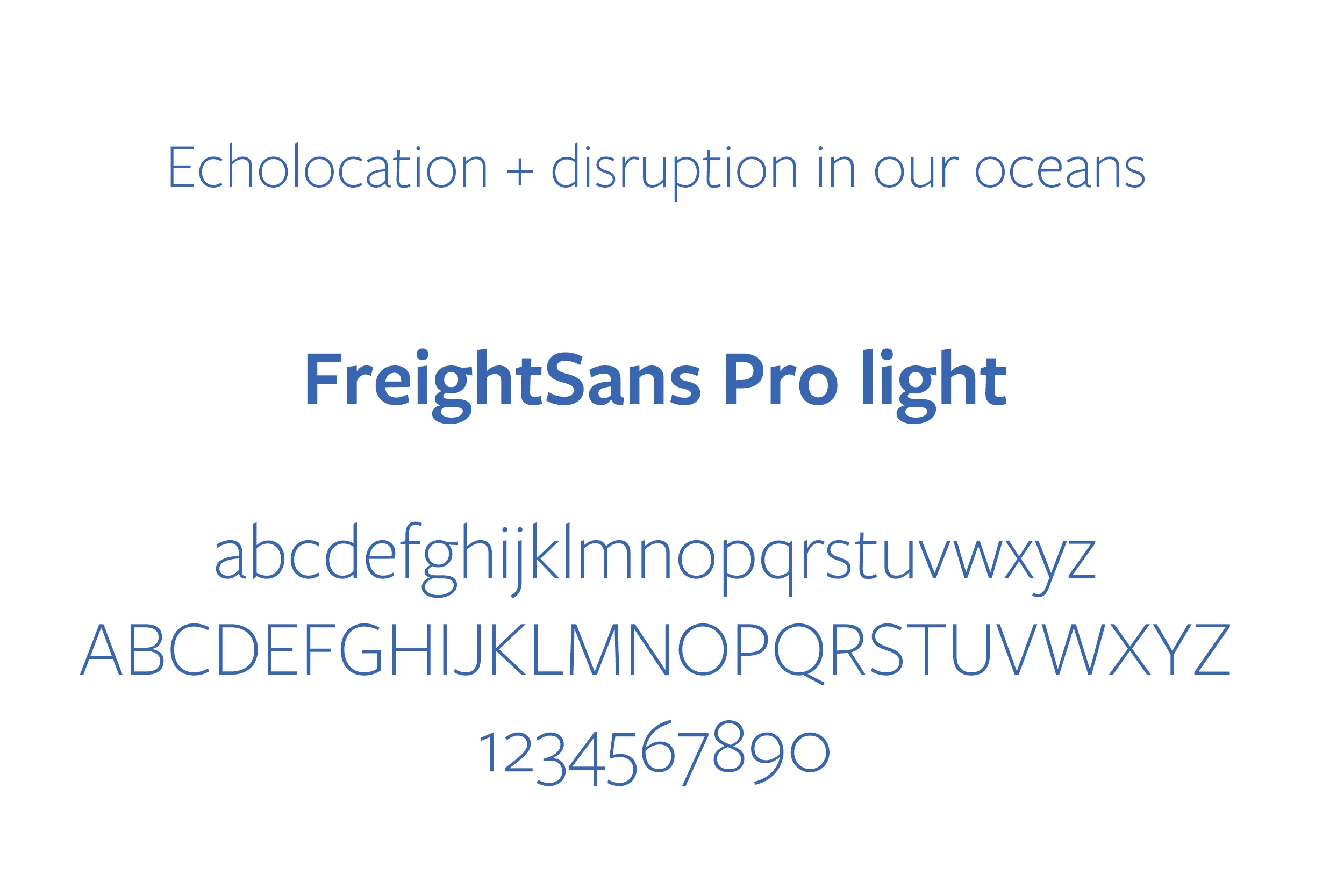 Subheading + Body Typeface