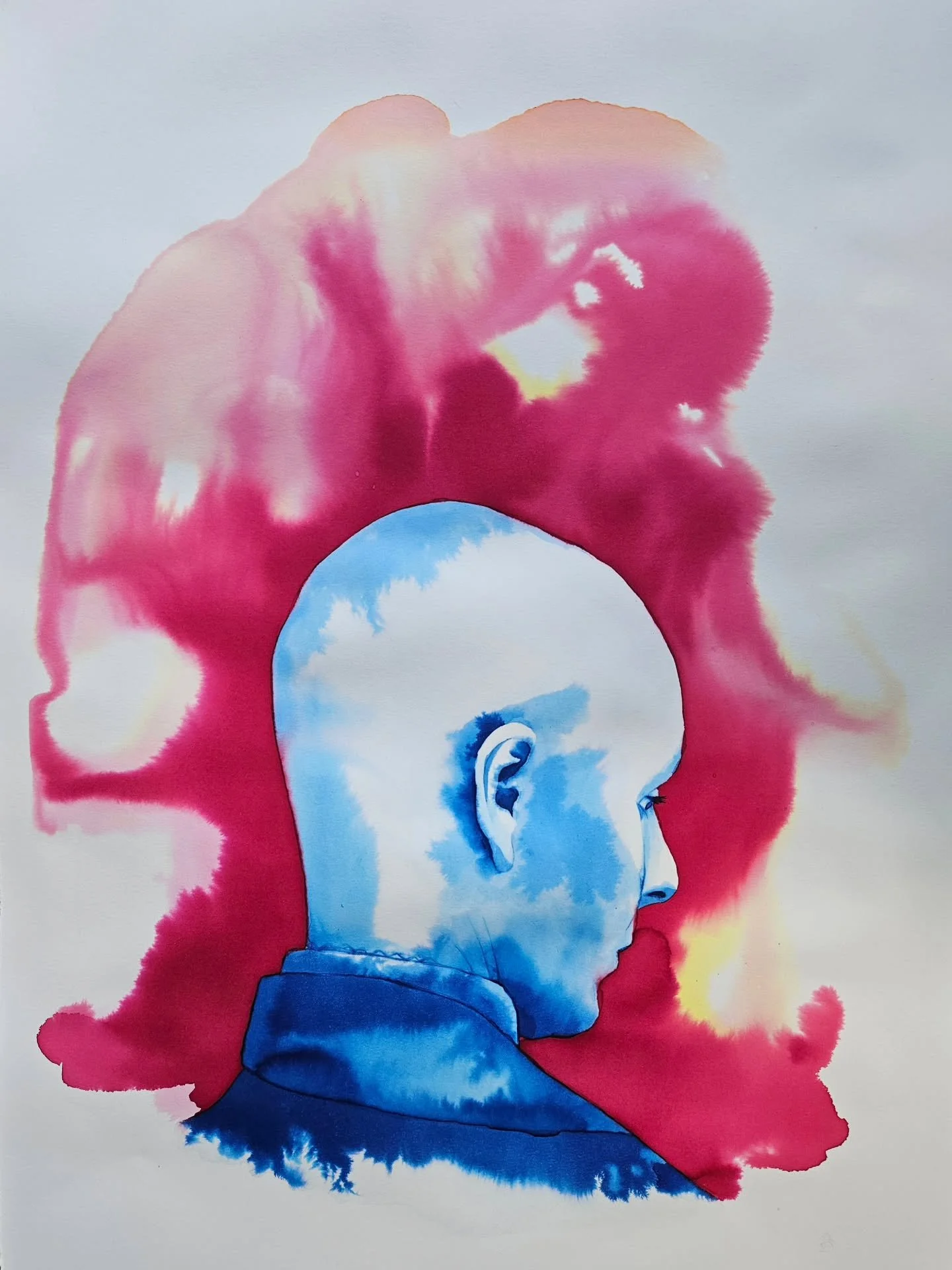 Witness me trying to paint again 👀

Do you know how long I can *not* paint because I'm debating with myself about how I should approach trying to get back into it? A LONG TIME!

A LONG, LONG, LONG, LONG TIME.

So how to get back into it?
Do quick &q