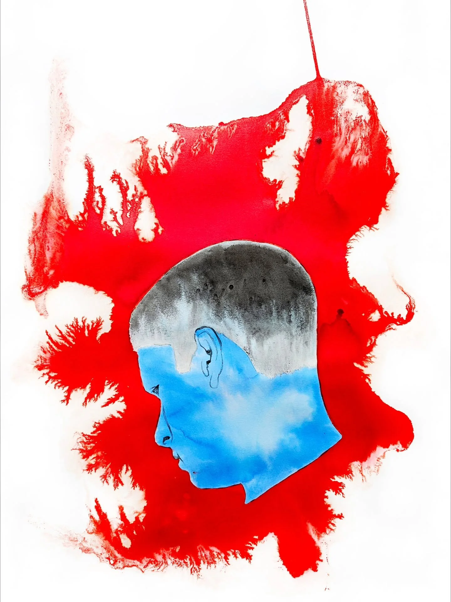 Partly I'm refamiliarizing myself with my inks, and partly I'm in it for the nervous-system-calming therapy of it. Some have been *bollocks*---which is fine---and some I'm fond of, like this one.