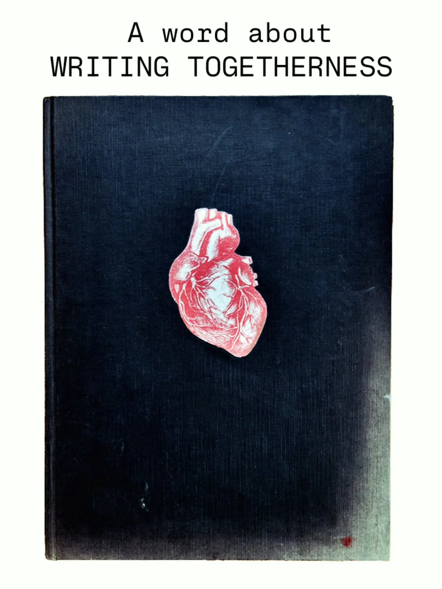 There was a time when I didn't understand why people would want to be in the company of others to do something solitary like writing. I've always written alone, and done artwork alone.

Then some friends suggested that along with the journaling works