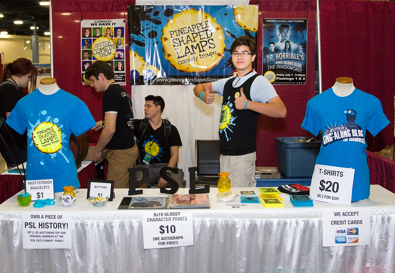 PSL Comedy Booth at Florida SuperCon