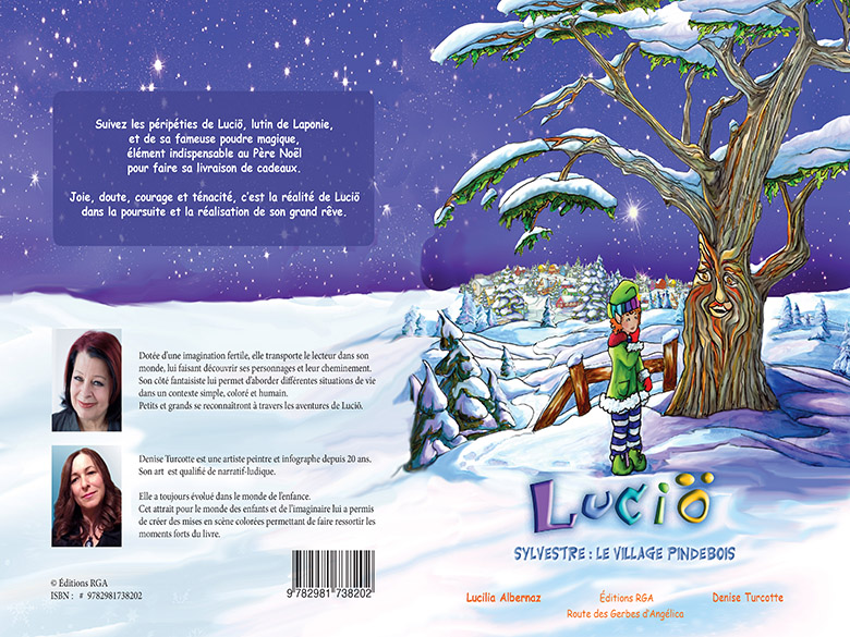 2018 couverture livre lucio Premier tome des histoires de Lucio, dans une série de quatre livres.