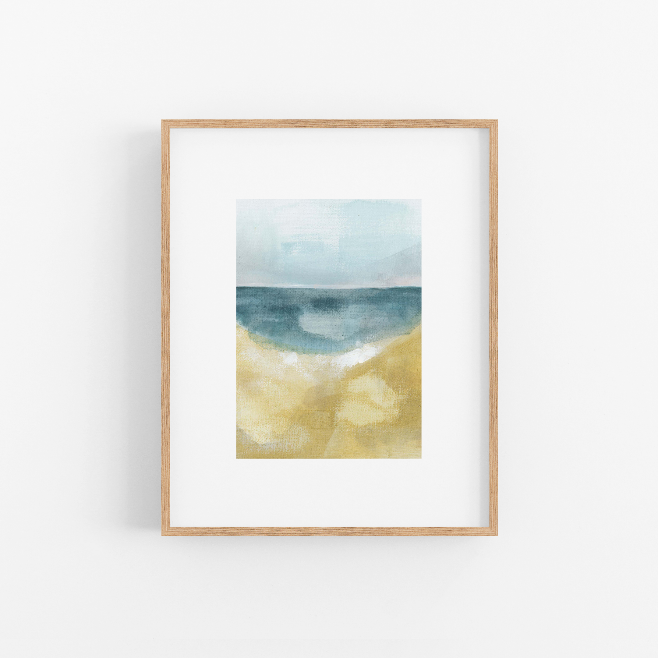 Horizon 55 beach seascape scene by artist M Gloria Hunter
