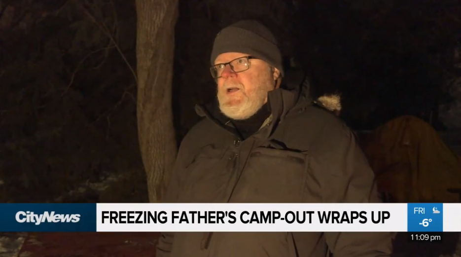 Freezing Father’s camp-out wraps up | City News