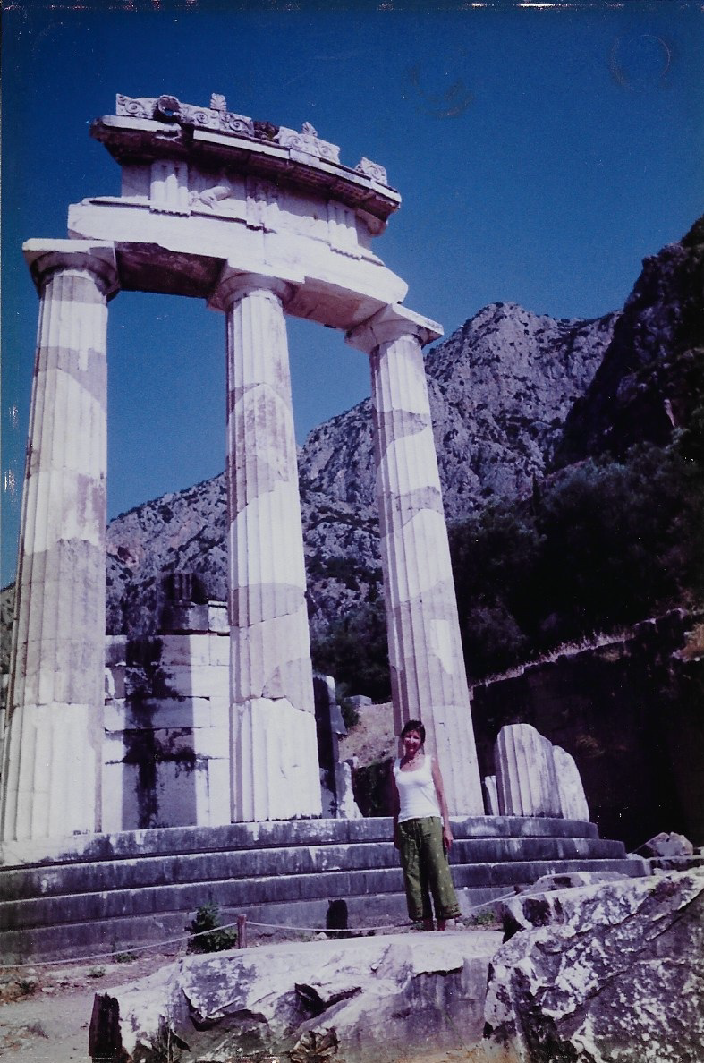 Temple of Athena, Delphi, Greece