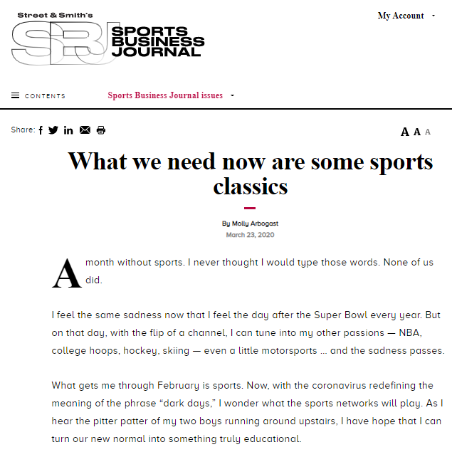 READ - What We Need Now Are Some Classics
