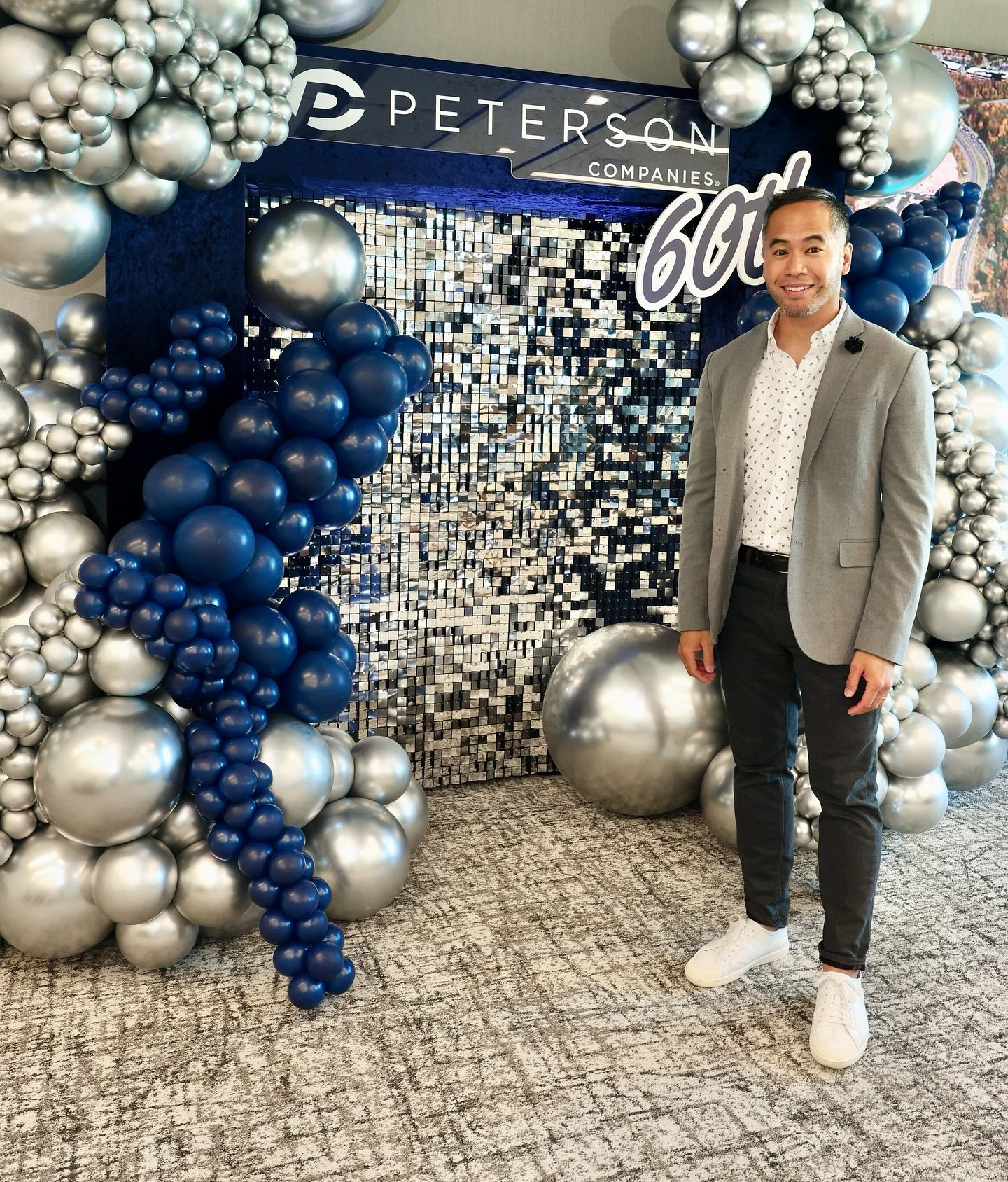 When that corporate event inquiry email actually ends up being real. 😅
•
Thank you to Peterson Companies for booking me to provide sound and a photo booth for your 60th Anniversary party yesterday. It was also great to see our good friends @bri