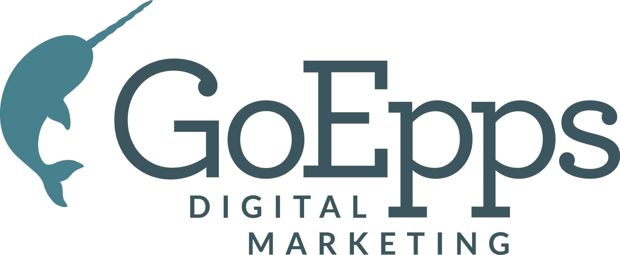 Logo of GoFpps Digital Marketing featuring a stylized fish and text.