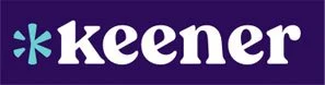Keenar logo on a dark purple background