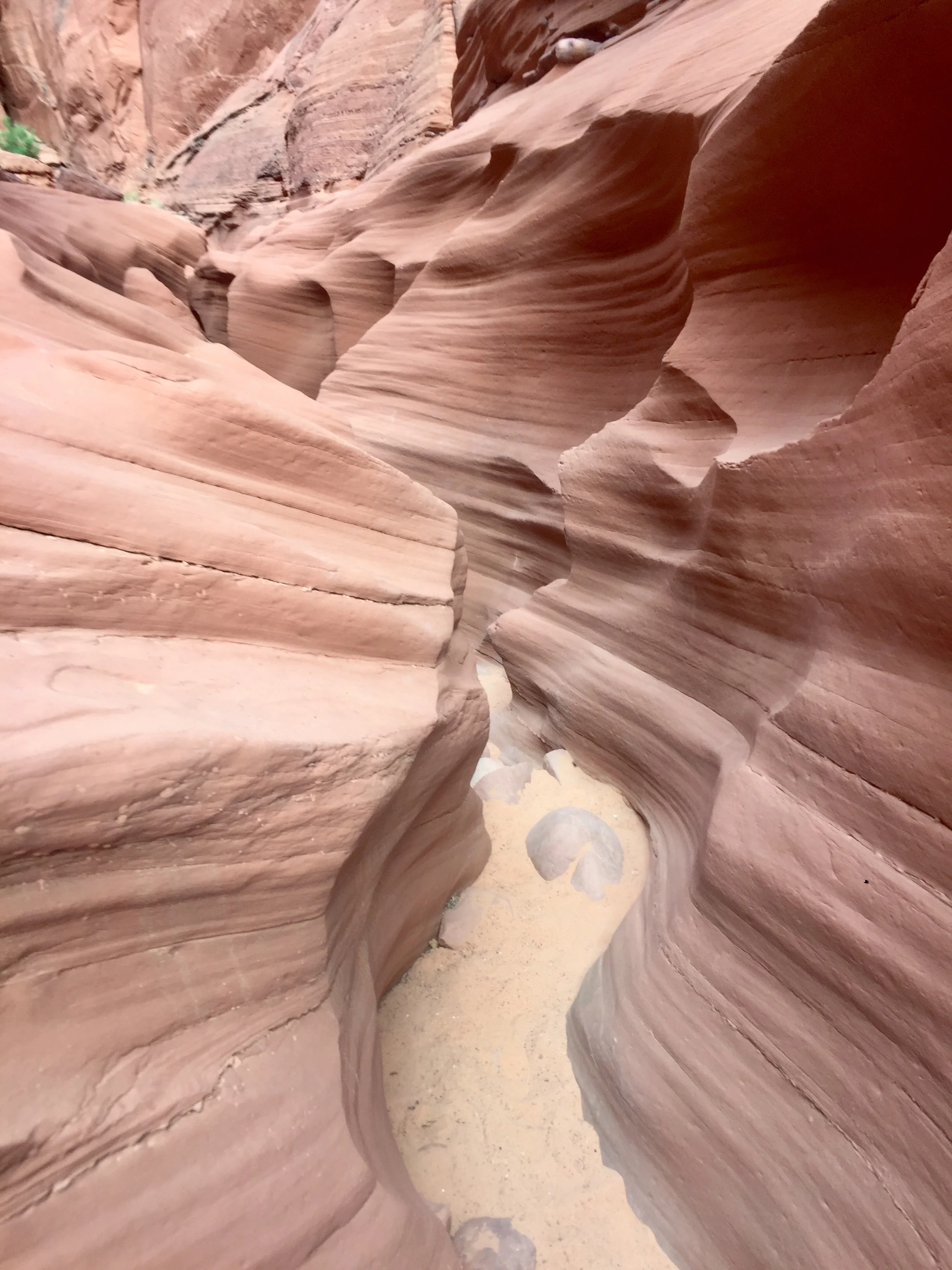 Hiking Antelope Canyon