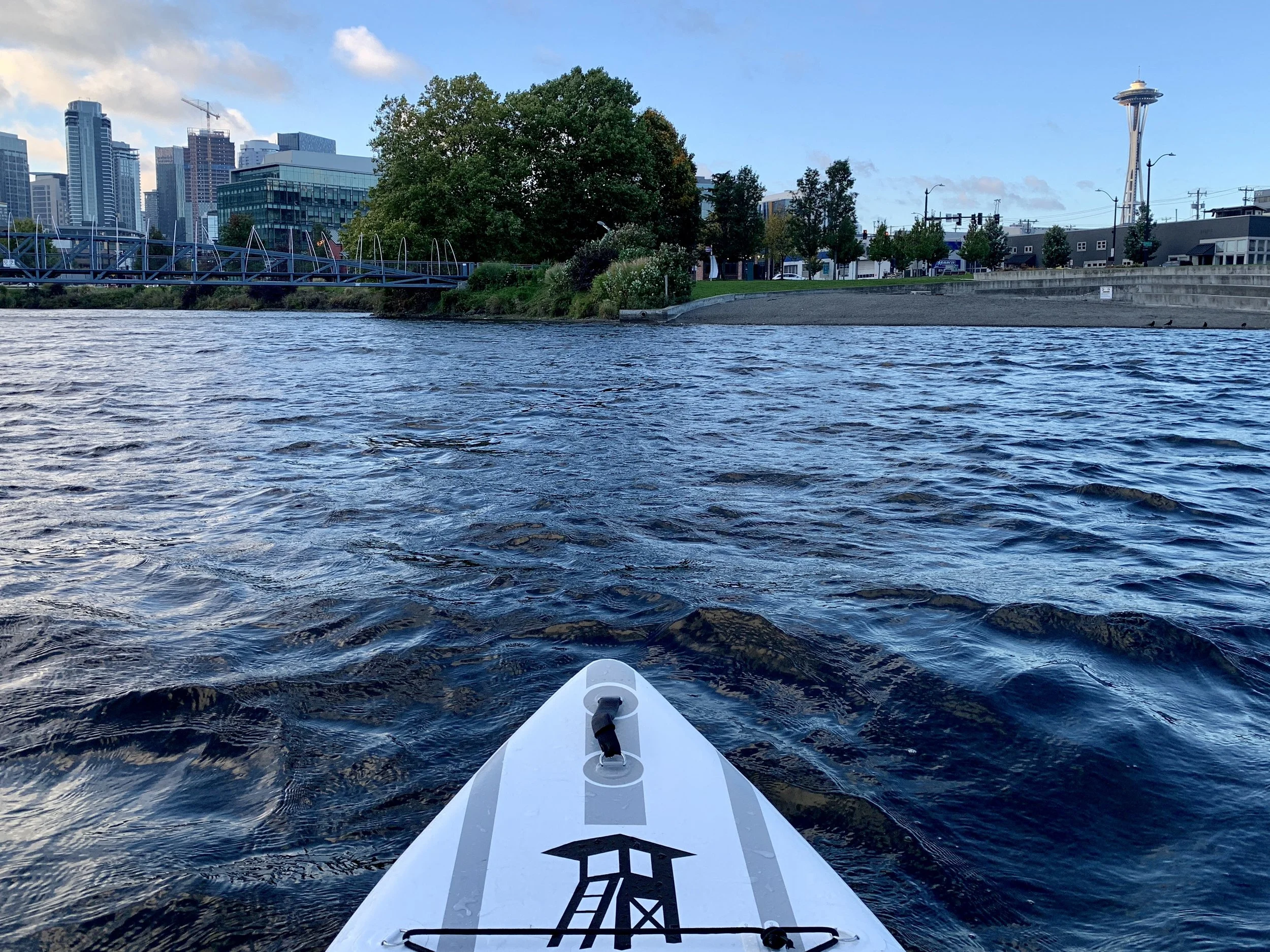 Rough waters on Lake Union