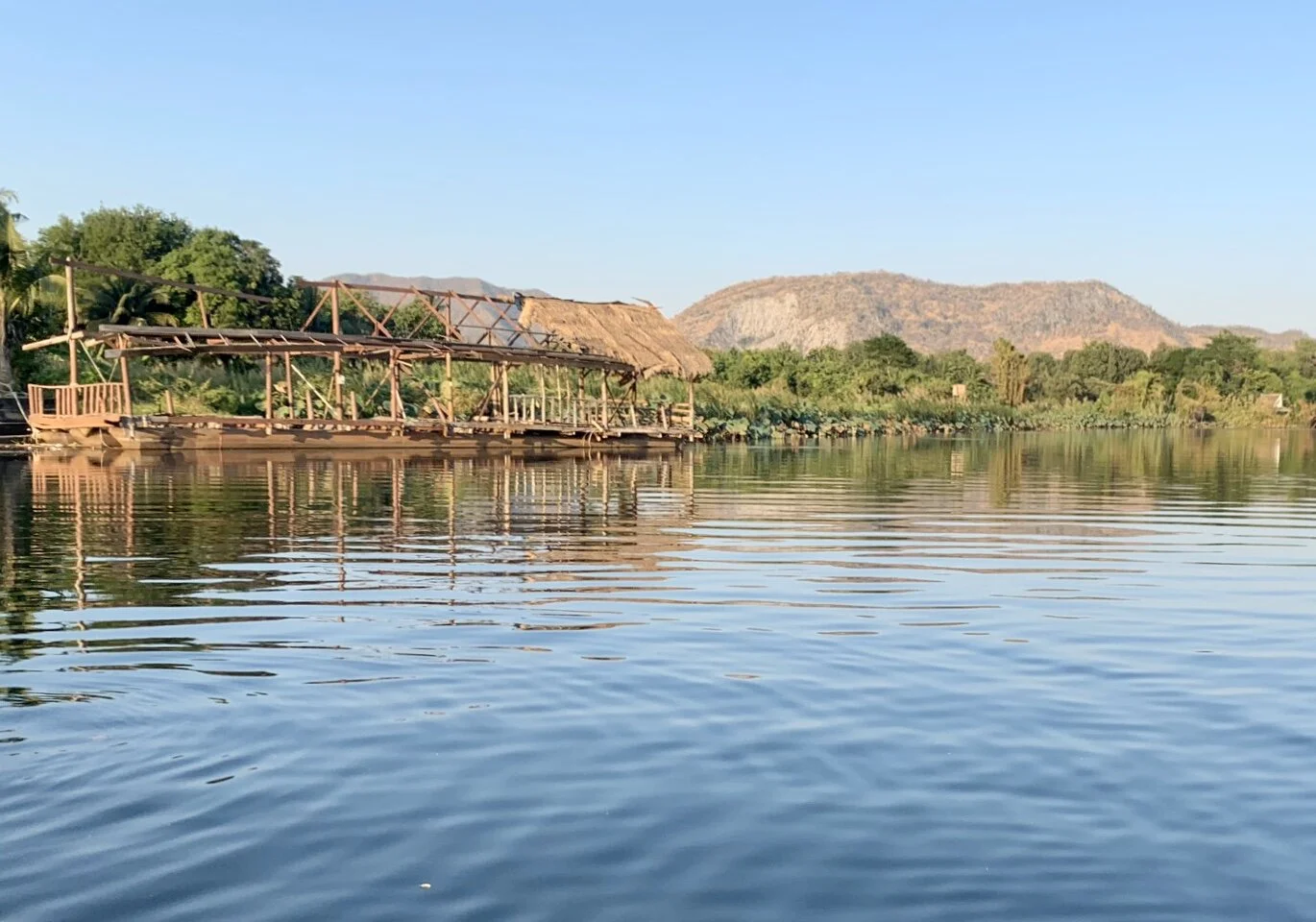 A snapshot of the endless greenery and mountainous background