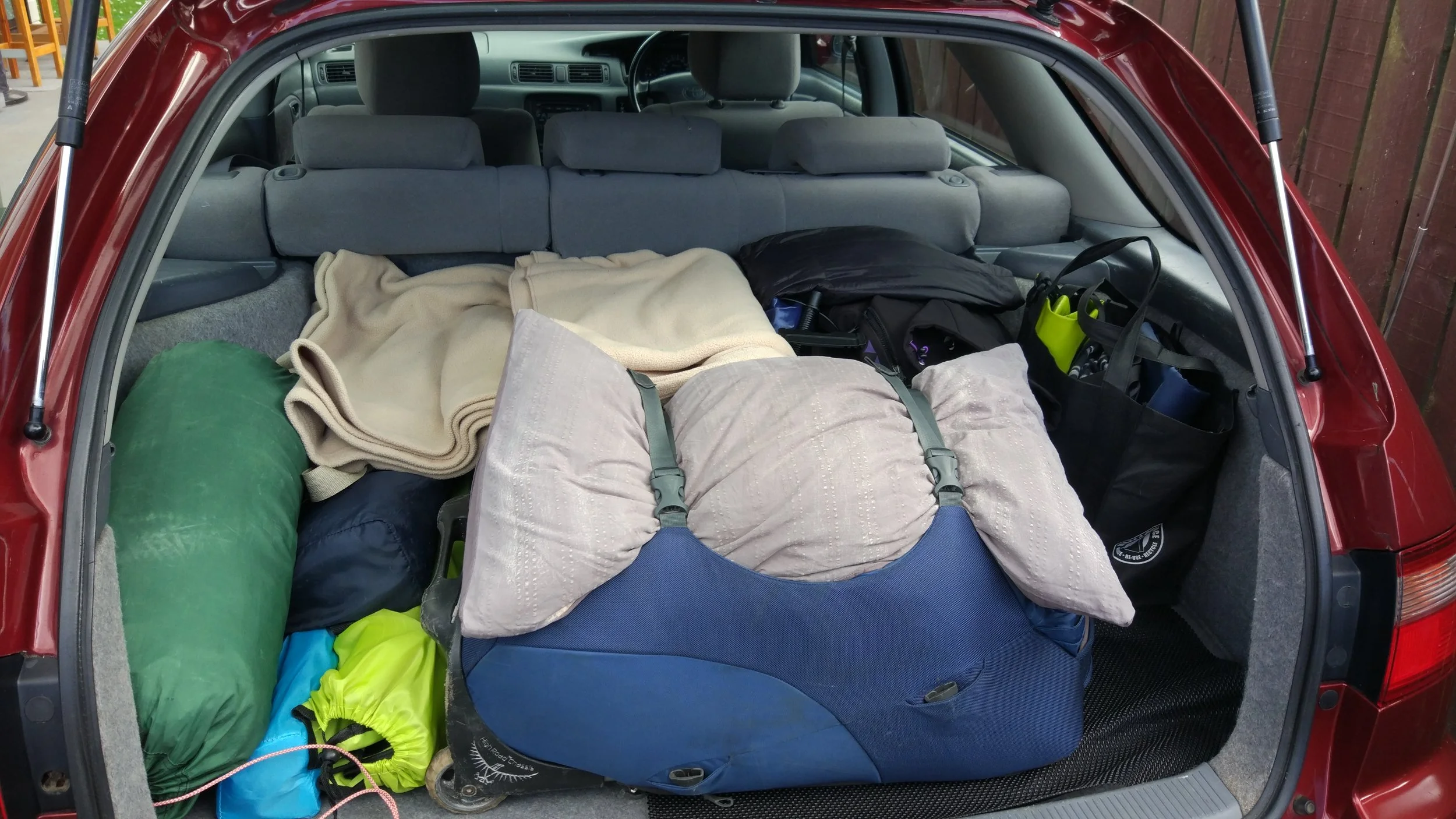 Ready to go on our first adventure in Stanley