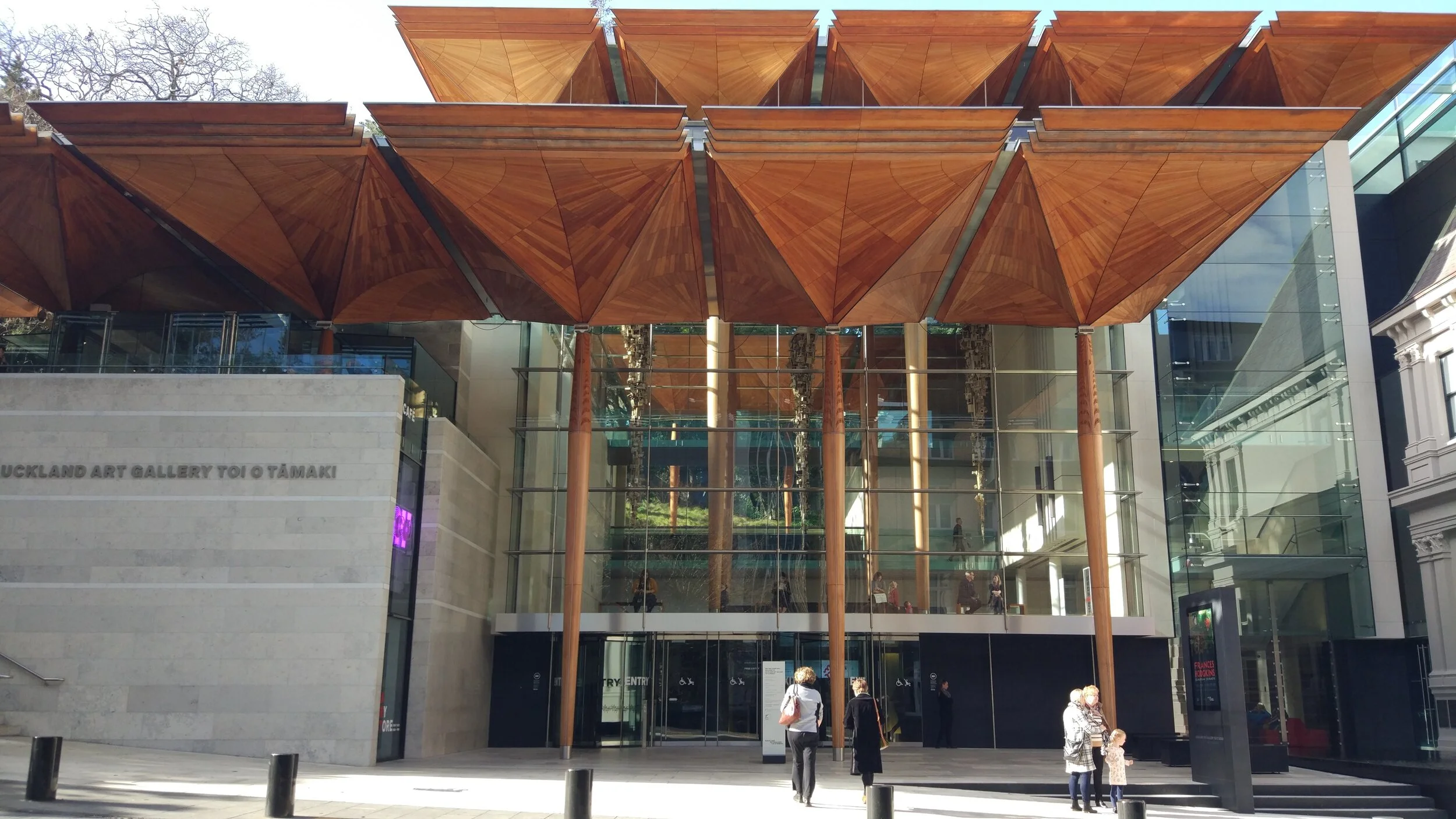 Auckland Art Gallery entrance