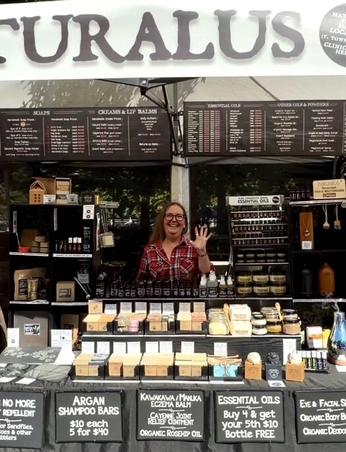 NATURALUS AT THE RIVERSIDE MARKET