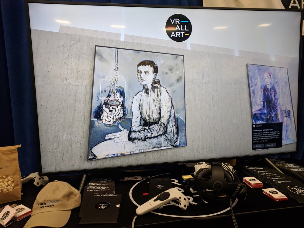 VR Art on the Blockchain