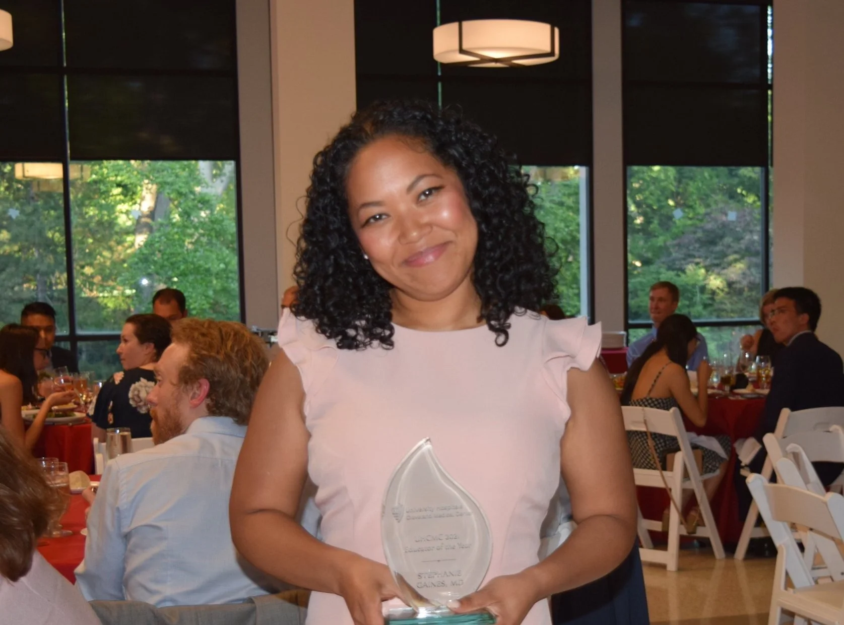 Dr. Stephanie Gaines is the 2021 UH EM Educator of the Year! 
