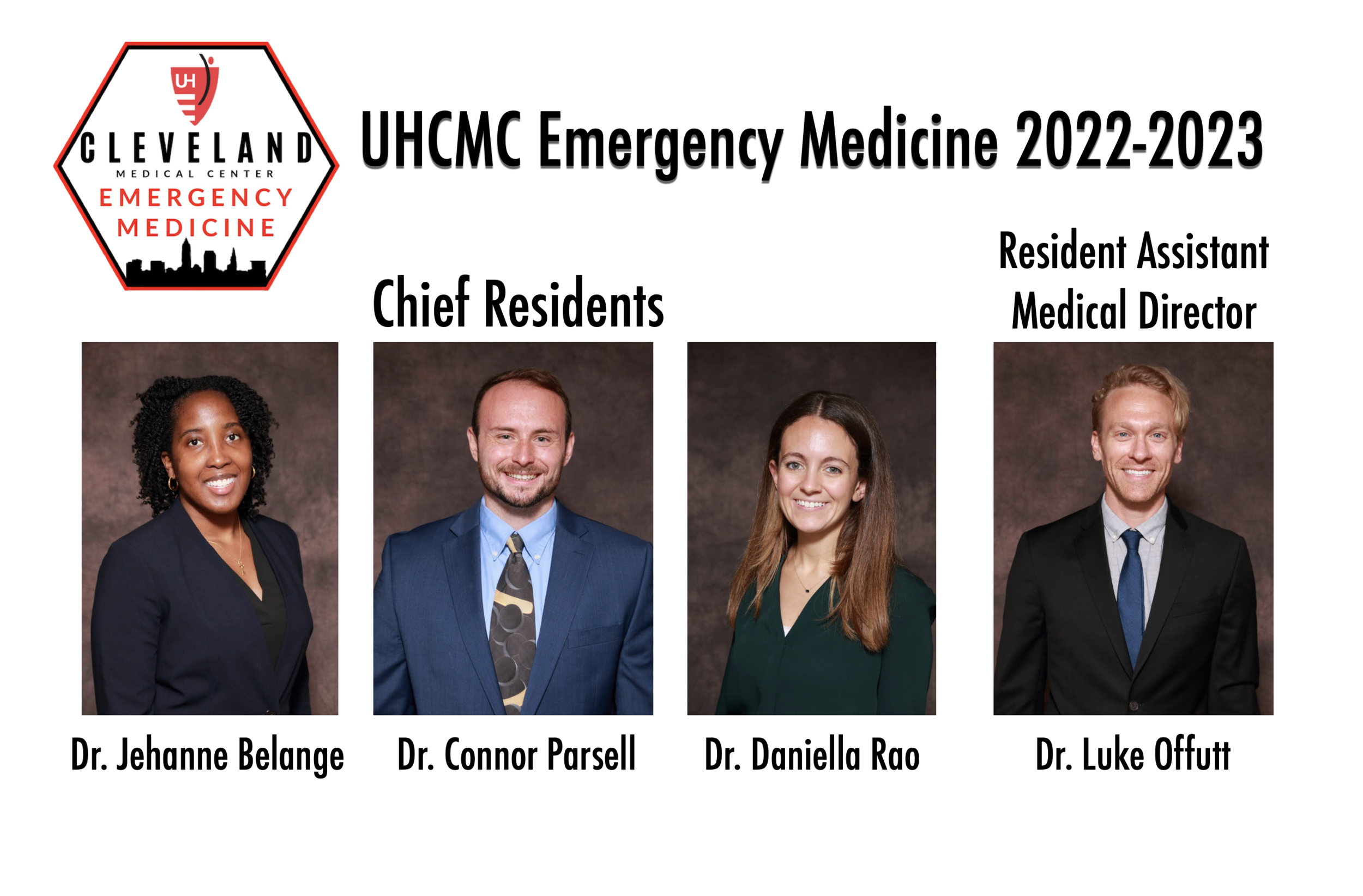 Announcing Our 2022-2023 Chief Residents &amp; Resident Assistant Medical Director