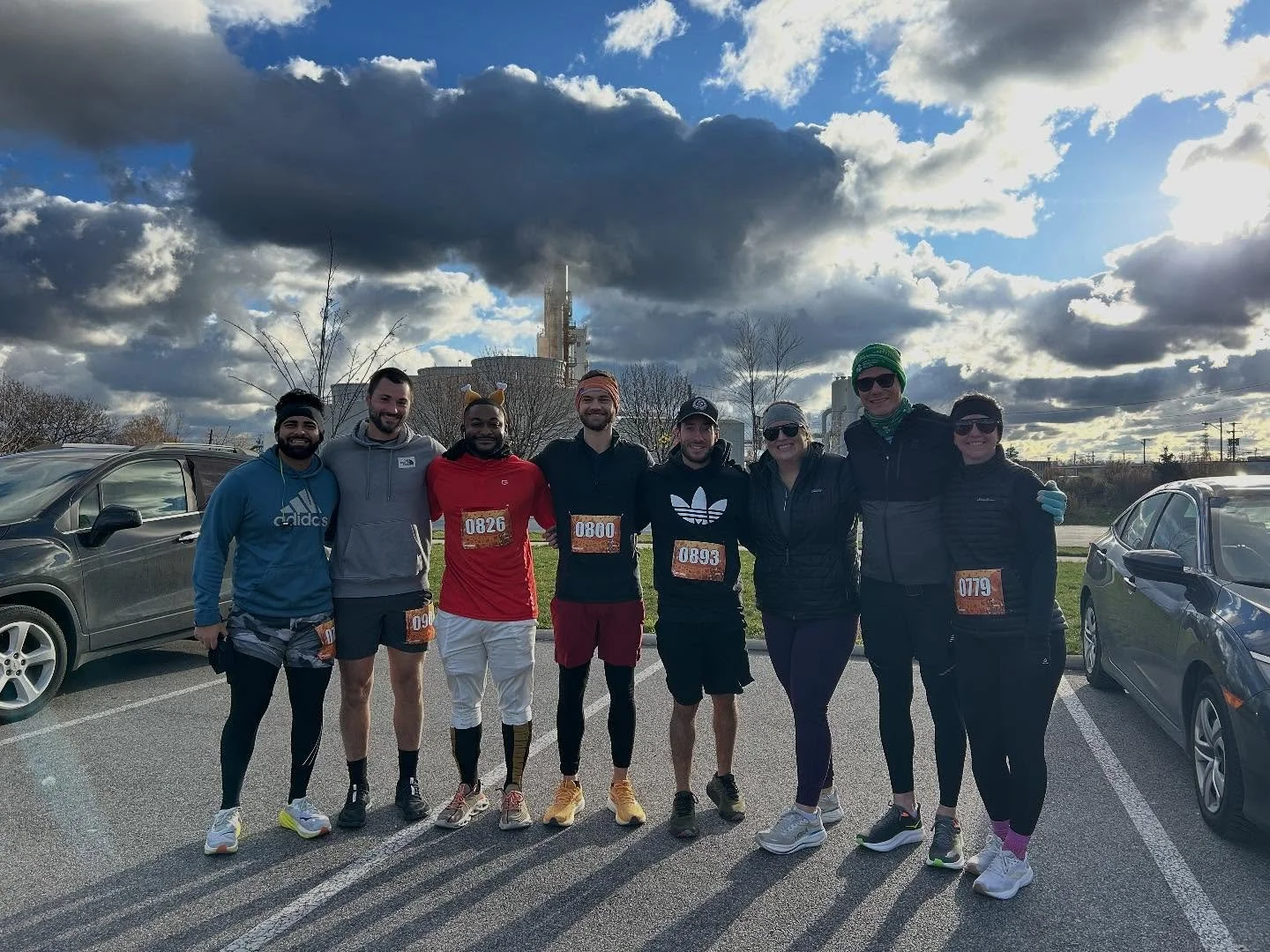 When one of our residency families plans such a fun outing doing the Turkey Trails 5k together that multiple other residents and attendings decide to crash 😎🦃

👀 the last picture showing our 2 big winners (despite the smallest winner medals 😂)

#