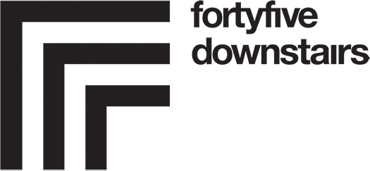 Forty five downstairs logo