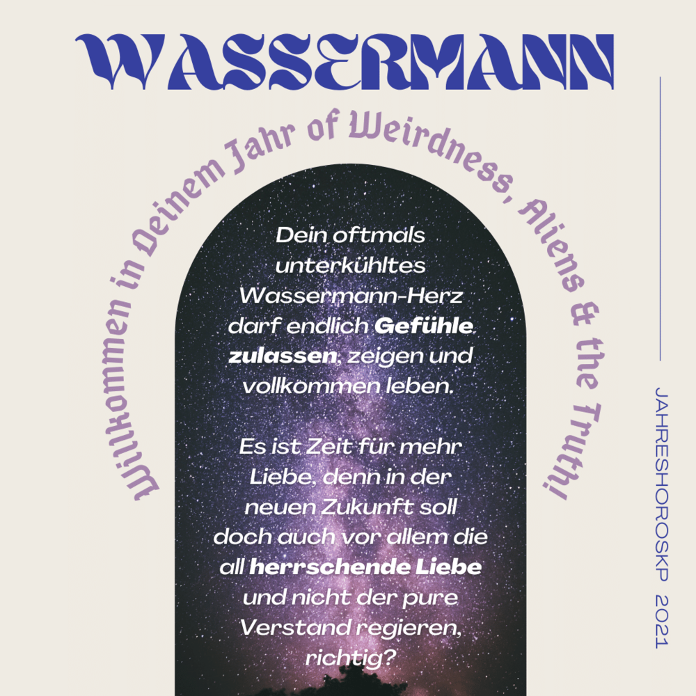 wassermann frau single 2021