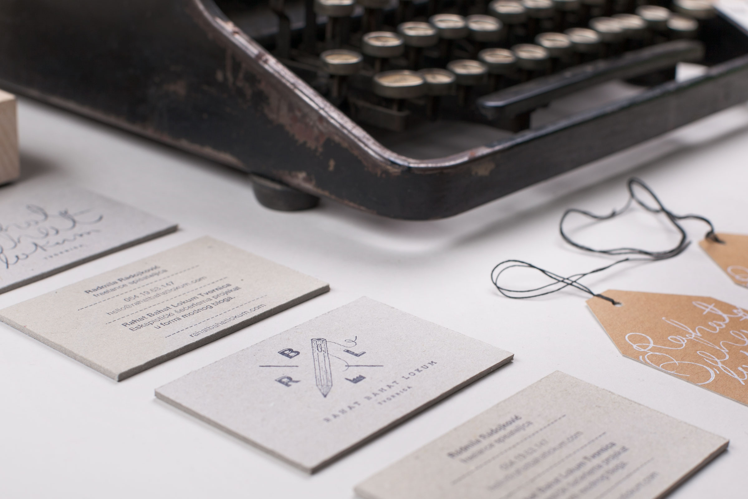 Packaging was also designed to compliment the homemade - DIY character of the brand. 