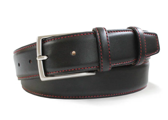 3751 black/red- calf skin