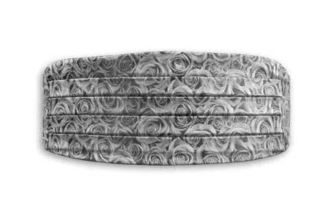 Cummerbund Rose Silver