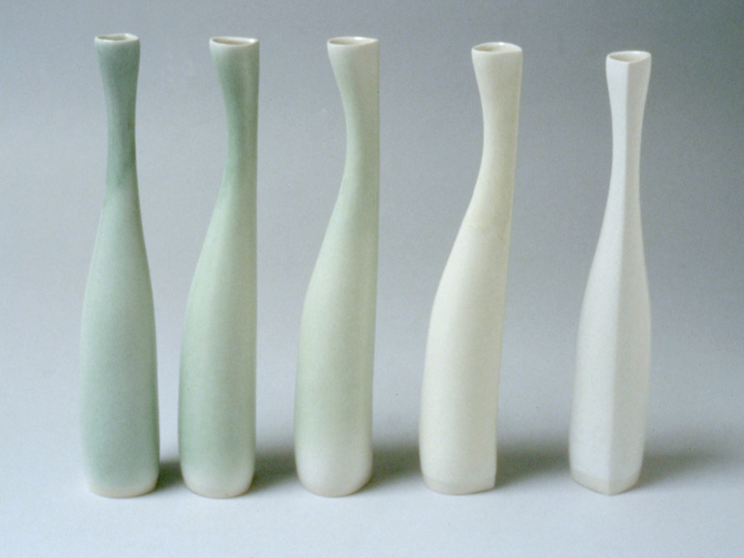Domus Vessels, 1999 - 2005. Crystalline glazed slip-cast porcelain