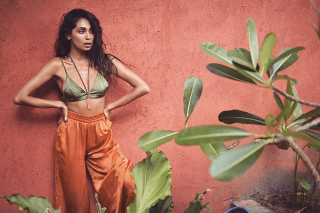 Summer heatwave 🔥 our &lsquo;IGNIS&rsquo; pants and &lsquo;LUX&rsquo; bra on this stunna @iamshree #goosethelabel
