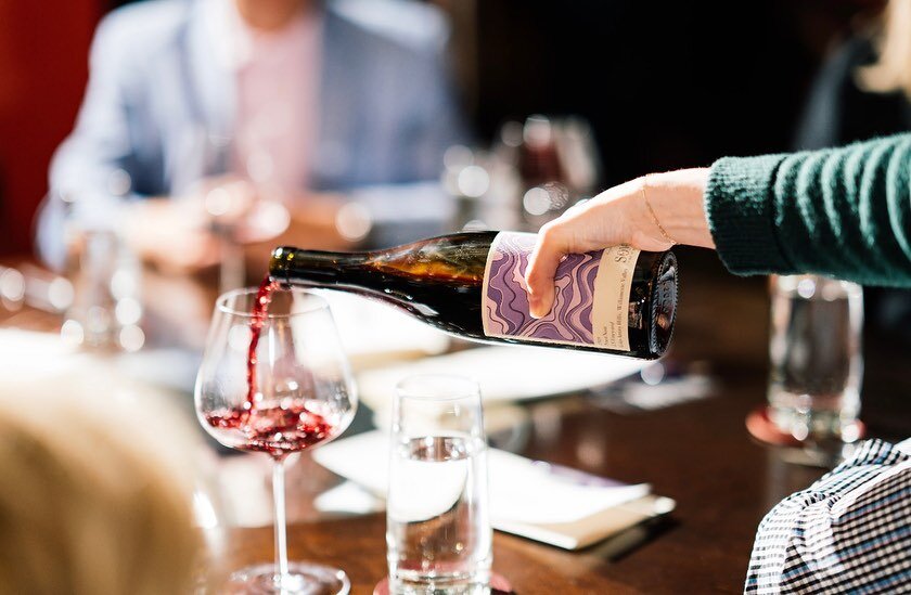 @counterclt&rsquo;s sister location @bibliocharlotte hosted a #CLTWineandFood Week vintner dinner featuring the wines of @vinfraiche on Wednesday, April 19. Guests enjoyed five courses at @chefloosely&rsquo;s newest concept, taking them on a tasting 