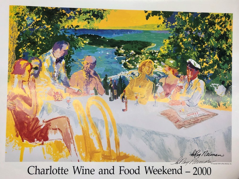 UNKNOWN ARTIST, “CHARLOTTE WINE &amp; FOOD WEEKEND” POSTER 