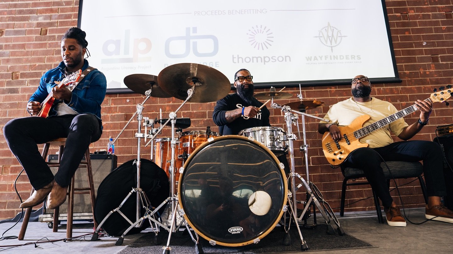Live music at our Grand Tasting was brought to life by the one and only @jmichaelpeeples Band! 🎸🥁 Thank you for bringing the groove year after year and keeping the energy high from the first note with your signature funk and flair. 🎶 You never fai