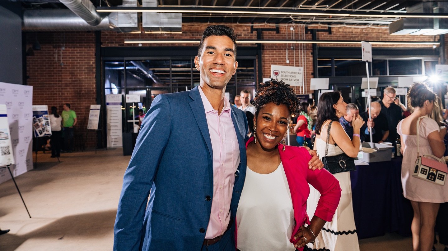 We were thrilled to have two of @wbtv_news own, the wonderful @allsmilesgiles and @wbtvniaharden, join us as emcees for #CLTWineandFood&rsquo;s largest tasting experience, The Grand Tasting at @theunion.clt. Your energy, warmth, and presence helped m